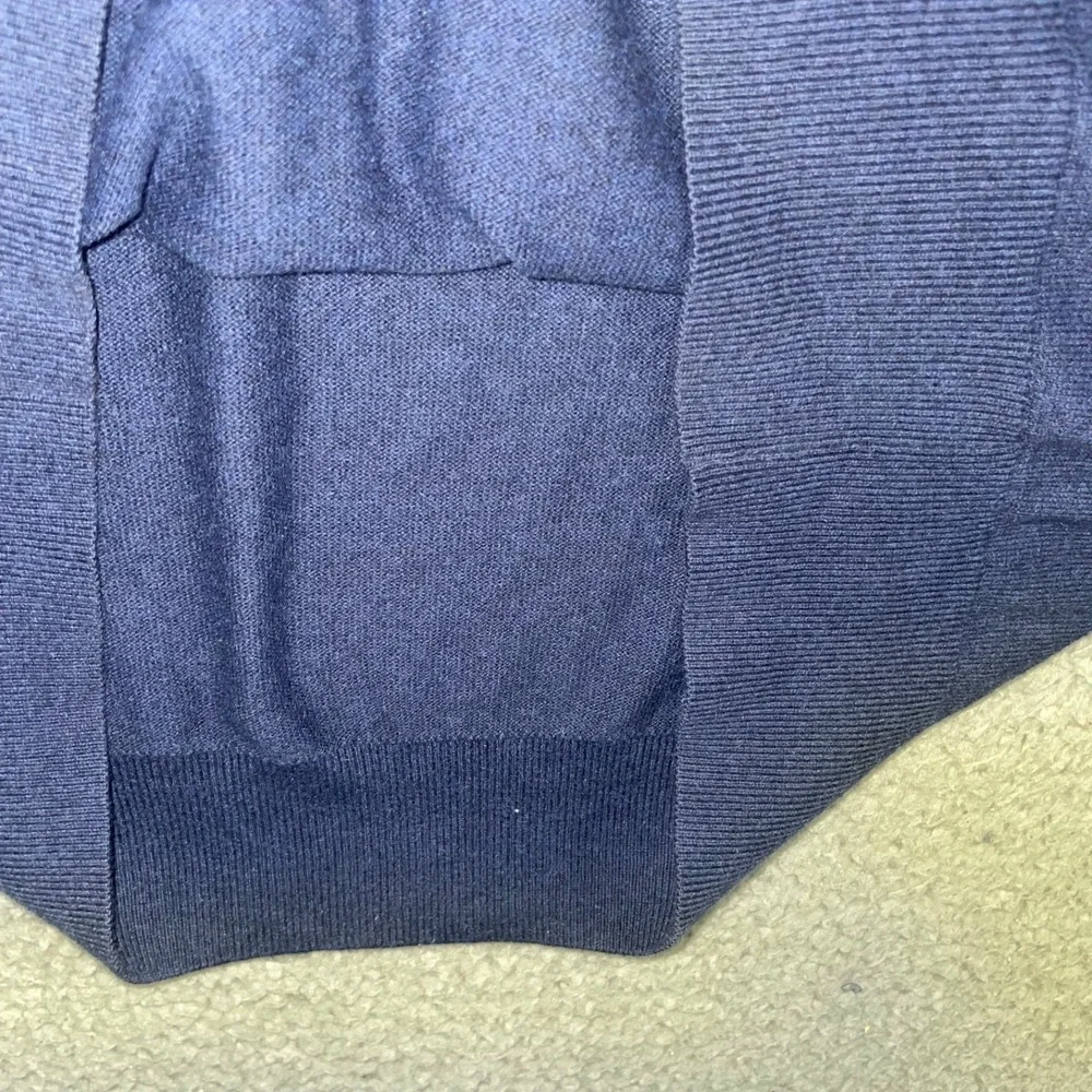 Banana Republic Sweater Men Large‎ 1/4 Zip Cotton Cashmere Classic Preppy